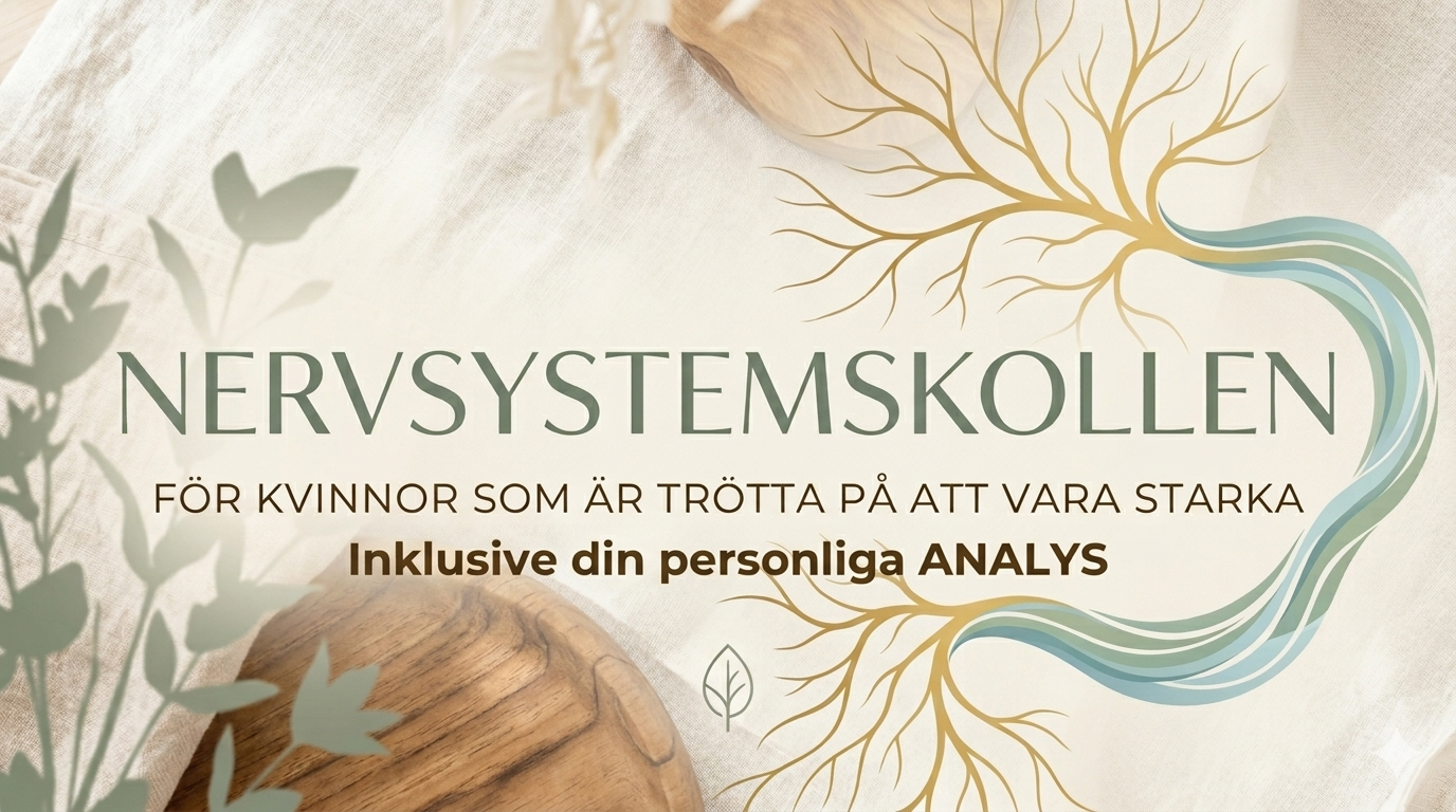 Nervsystemskollen – för dig som är trött på att vara stark