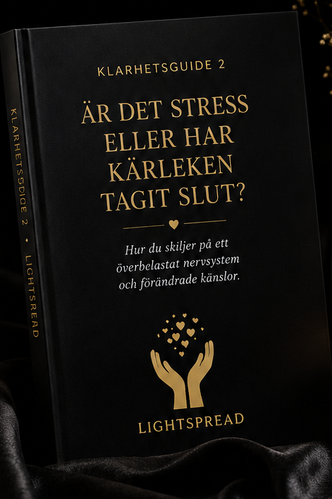 Är det stress eller har kärleken tagit slut?